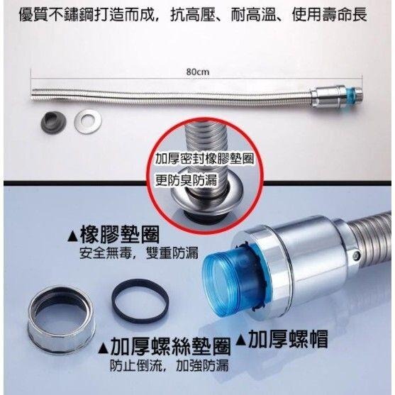 【下水器】304 不鏽鋼 按壓式/翻蓋式 不銹鋼 排水器 排水管 下水管 落水頭 洗手槽 臉盆 排水器 排水口 排水孔-細節圖8