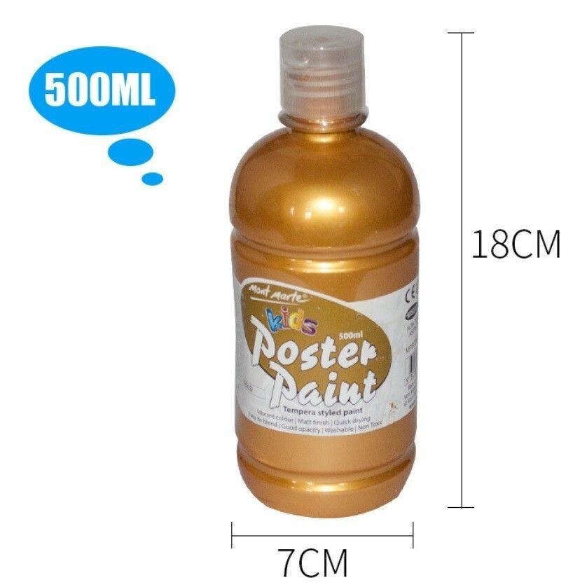 【蒙瑪特水粉顏料-500ml】36色 無毒 廣告顏料 澳洲 Mont Marte 蒙馬特 500ml DIY 手工藝-細節圖3