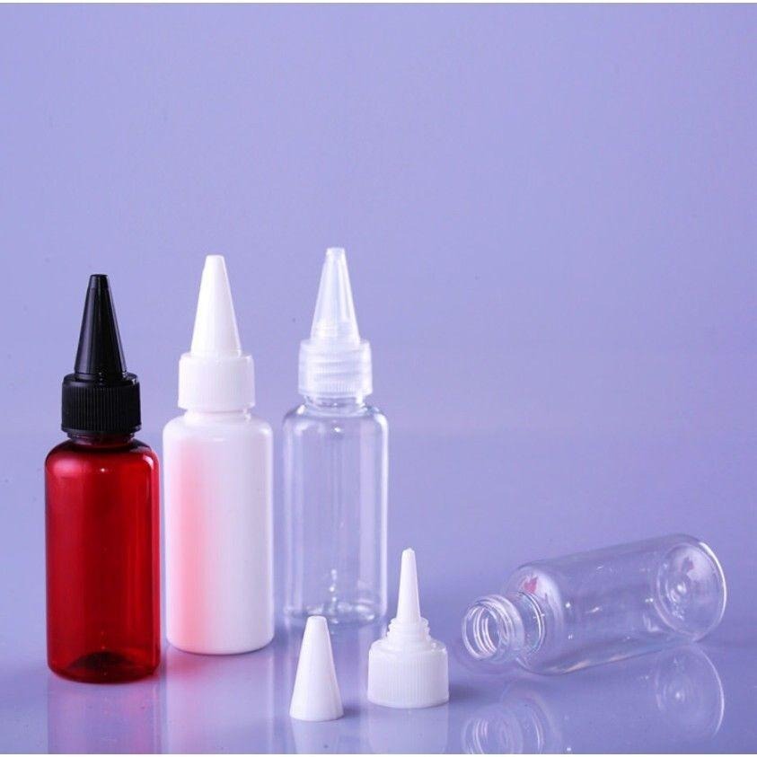 台中現貨【尖嘴瓶】100ml 分裝瓶 擠壓瓶 塑料瓶 醬料瓶 顏料瓶-細節圖4