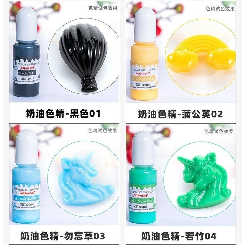 【實色色精】24色 實色 色精 寶石色精|油性 UV滴膠 水晶滴膠 調色色漿 不透明色精-細節圖4