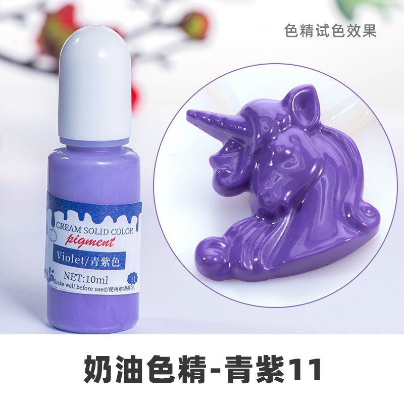 【實色色精】24色 實色 色精 寶石色精|油性 UV滴膠 水晶滴膠 調色色漿 不透明色精-規格圖5