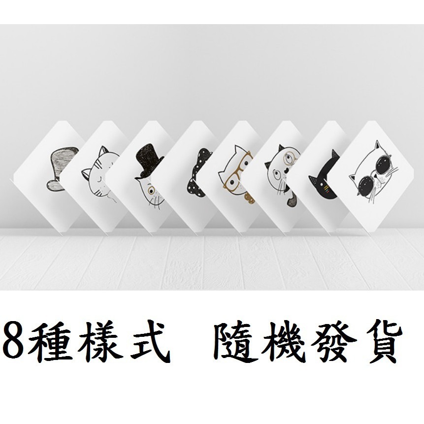 台中現貨【組合衣櫃-零配件】有整組可選購 DIY 組合鞋櫃 組合置物架 組合衣櫥 收納櫃 組合櫃 書櫃 置物櫃-門片(萌貓)