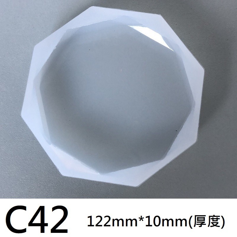 【平板模具】C多尺寸 正方形 正方體 矽膠模具 滴膠模具 不沾膠 鏡面脫模 手作-規格圖9