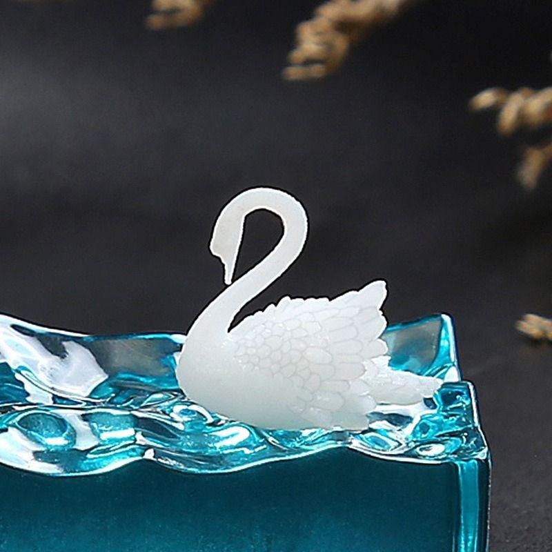 【*微觀模型-天鵝】3D立體 天鵝 模型 滴膠素材 水晶膠填充物-細節圖8