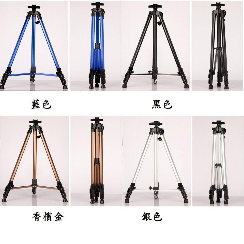 【鋁合金畫架】手搖無段升降 三角架 畫架 展示架 海報架 婚紗照-細節圖3