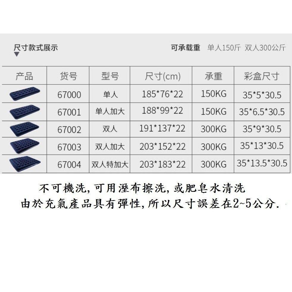 【Bestway 充氣床】露營 外宿 充氣床墊 獨立圓柱 睡墊 床墊-細節圖3