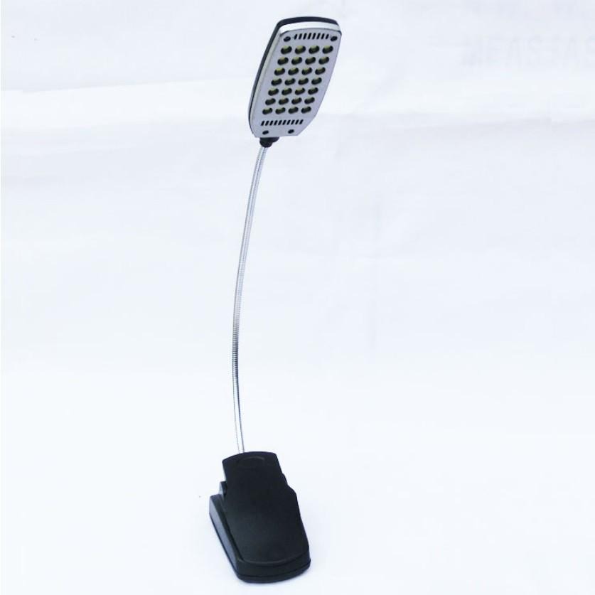 【*譜架燈-28燈】LED 閱讀燈 工作枱燈 雙頭燈 樂譜燈 譜燈 夾燈 夾子燈 夾書燈 LED檯燈 小台燈-細節圖2
