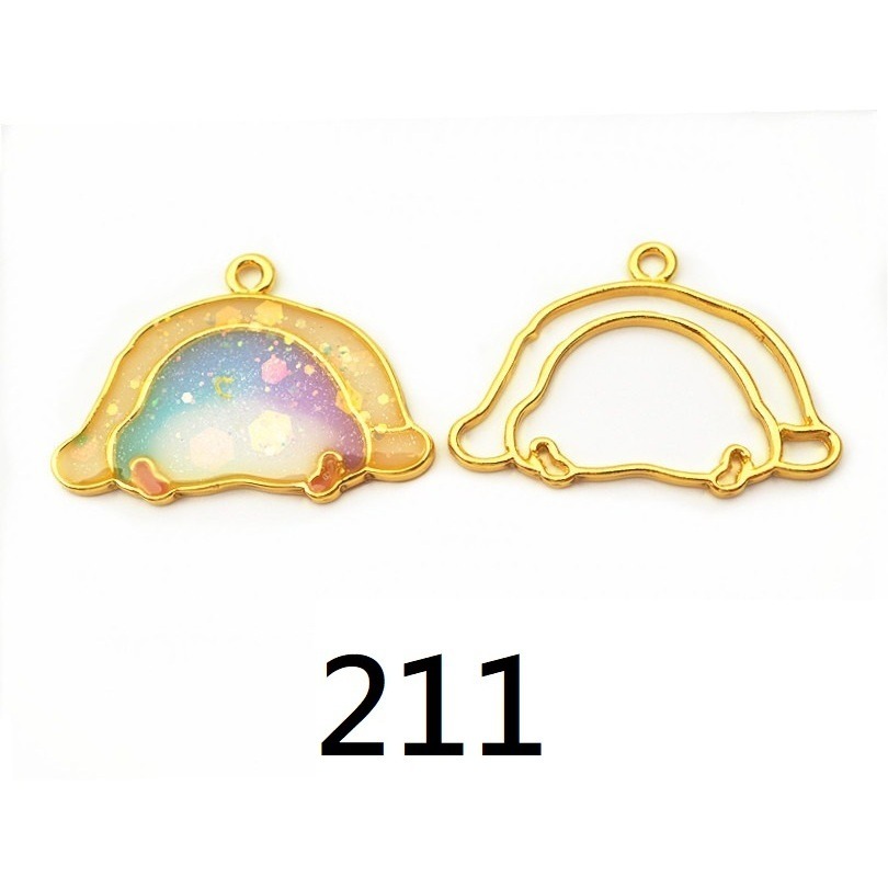 【滴膠金屬框】210~219 萌物冬眠造型 金屬框 金屬邊框 邊框 滴膠框 滴膠金屬框 滴膠邊框-規格圖9