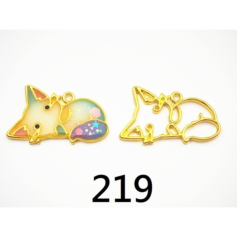 【滴膠金屬框】210~219 萌物冬眠造型 金屬框 金屬邊框 邊框 滴膠框 滴膠金屬框 滴膠邊框-規格圖9