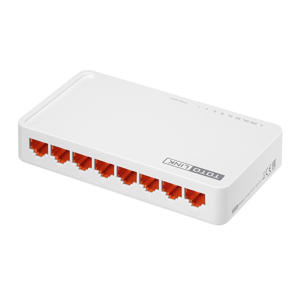 TOTOLINK  S808G Giga 8埠 極速乙太網路交換器 HUB 集線器-細節圖2