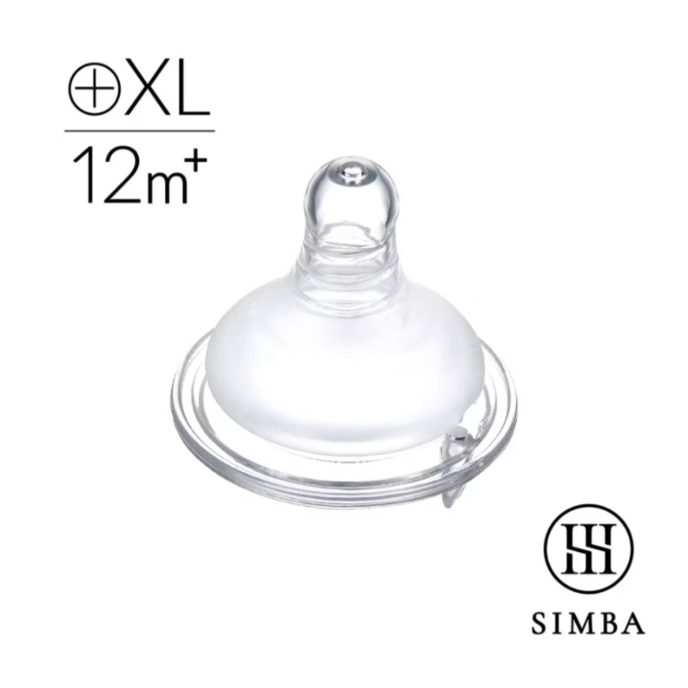 小獅王辛巴simba母乳記憶寬口十字奶嘴-一盒4入-細節圖2