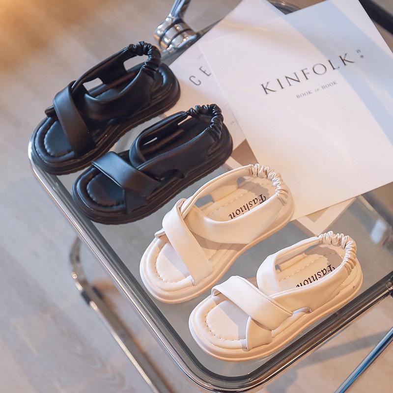 百搭羅馬涼鞋☻夏季女童涼鞋☻夏天公主鞋-細節圖8