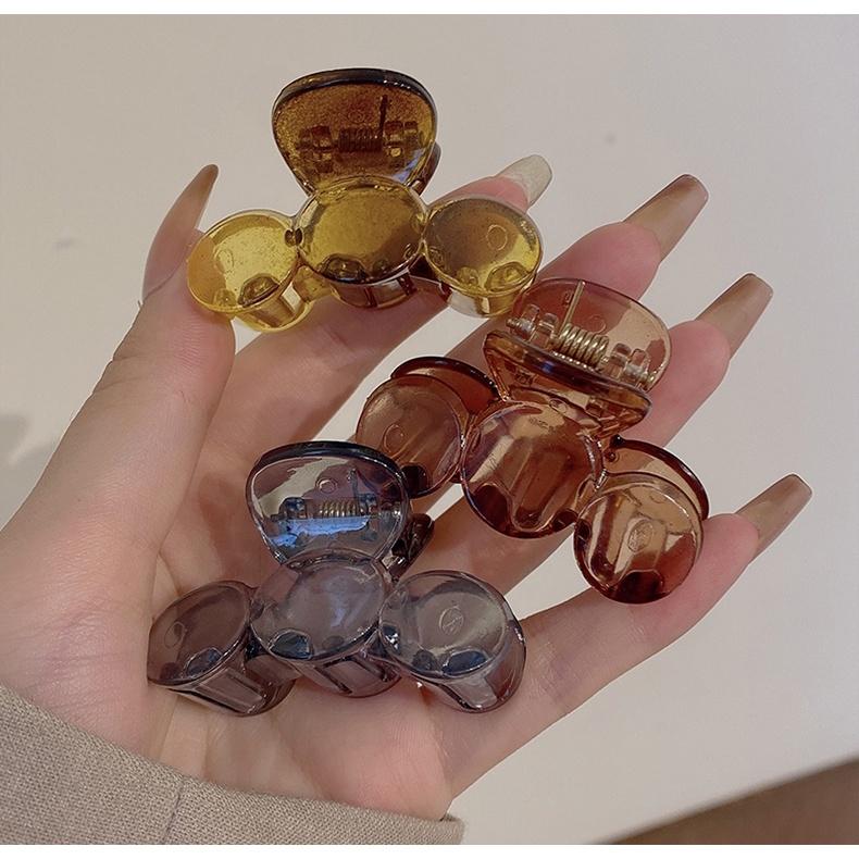 高馬尾抓夾 夾子 頭飾 髮夾 氣質 簡約 瀏海夾-細節圖3