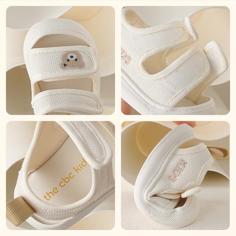 兒童小熊包頭涼鞋☻男女寶寶學步鞋-細節圖6