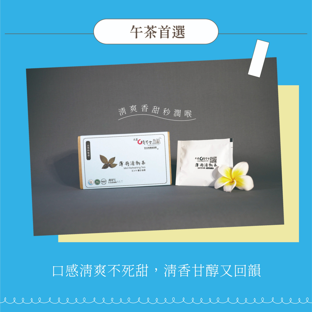〘淺草堂直營店〙薄荷香草茶|🔺12入｜純天然無添加✨｜花東特產-細節圖2