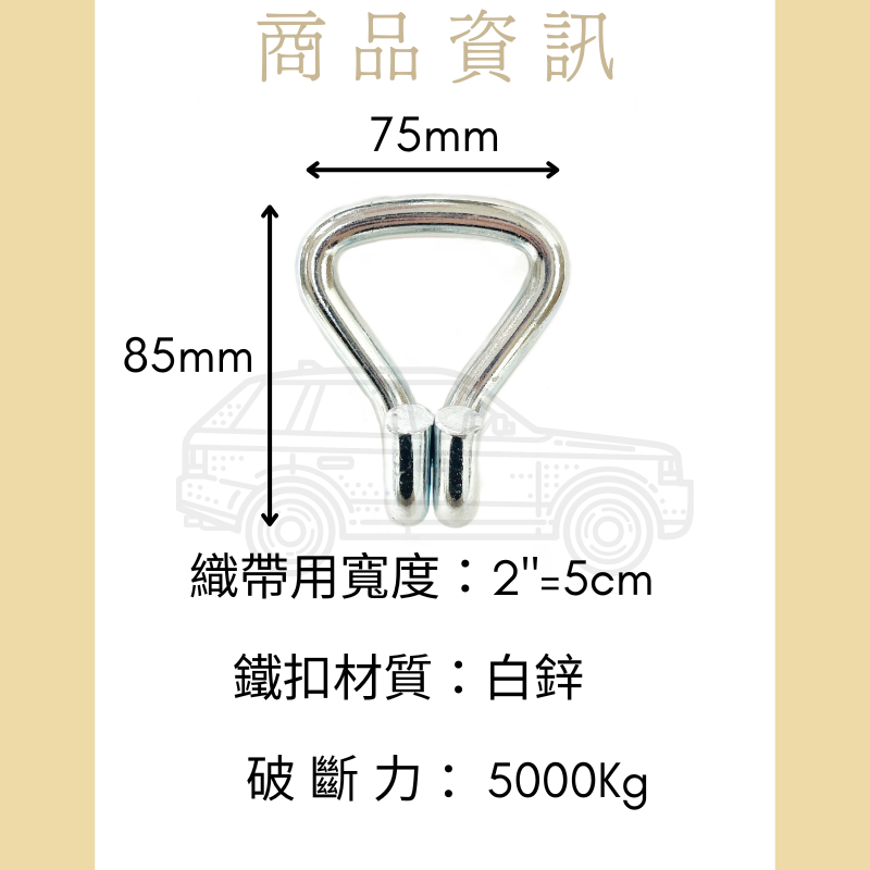 多夫【Dov Strap】 雙J鉤 綑綁器 捆綁器 J勾 J鉤 織帶用-細節圖9
