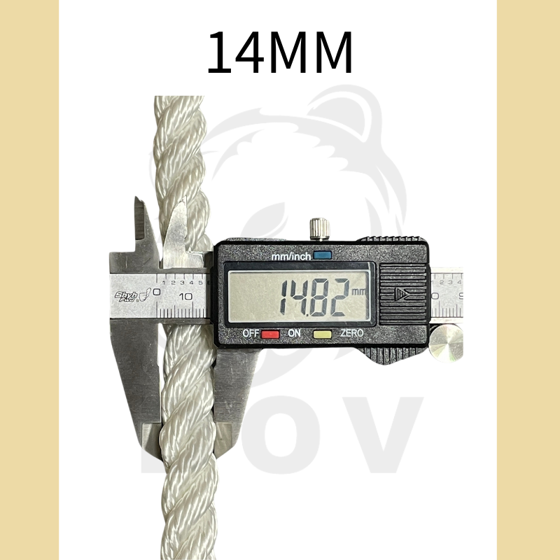 多夫【Dov Strap】 強拉力特多龍繩 台灣製造 【一公斤】 安全母索 CNS認證 安全繩 繩索 高空作業-規格圖7