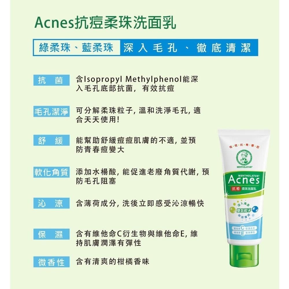 曼秀雷敦 Acnes 抗痘 系列 洗面乳 美白 多效 柔珠  抗痘凝膠 抗痘筆 調理水 沐浴乳600ml 抗痘-細節圖5