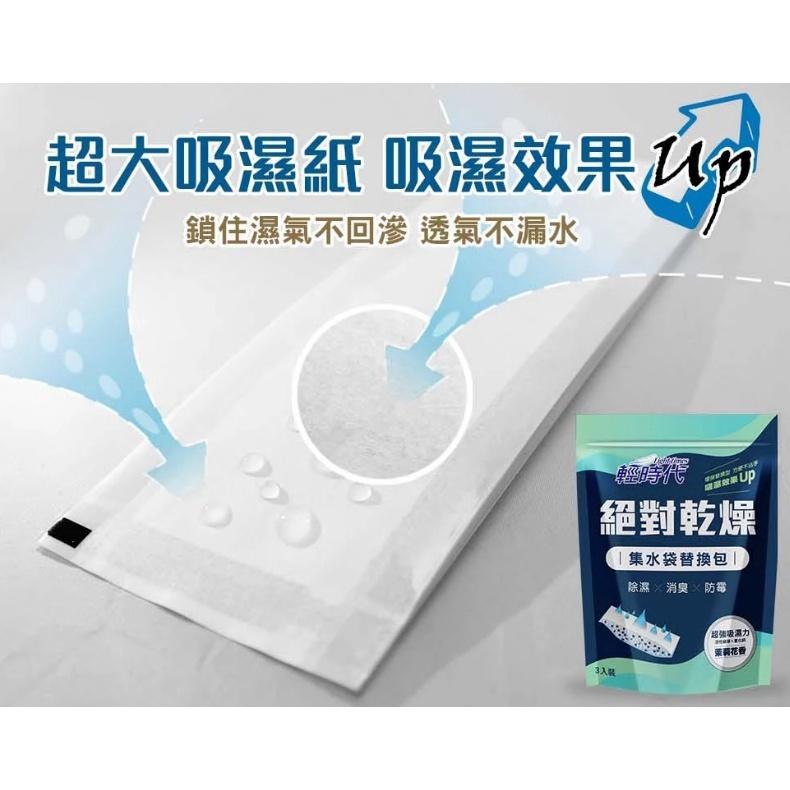 皂福輕時代 絕對乾燥 除濕盒 補充包 檸檬/茉莉 集水袋 乾燥劑 除溼包 除溼-細節圖4