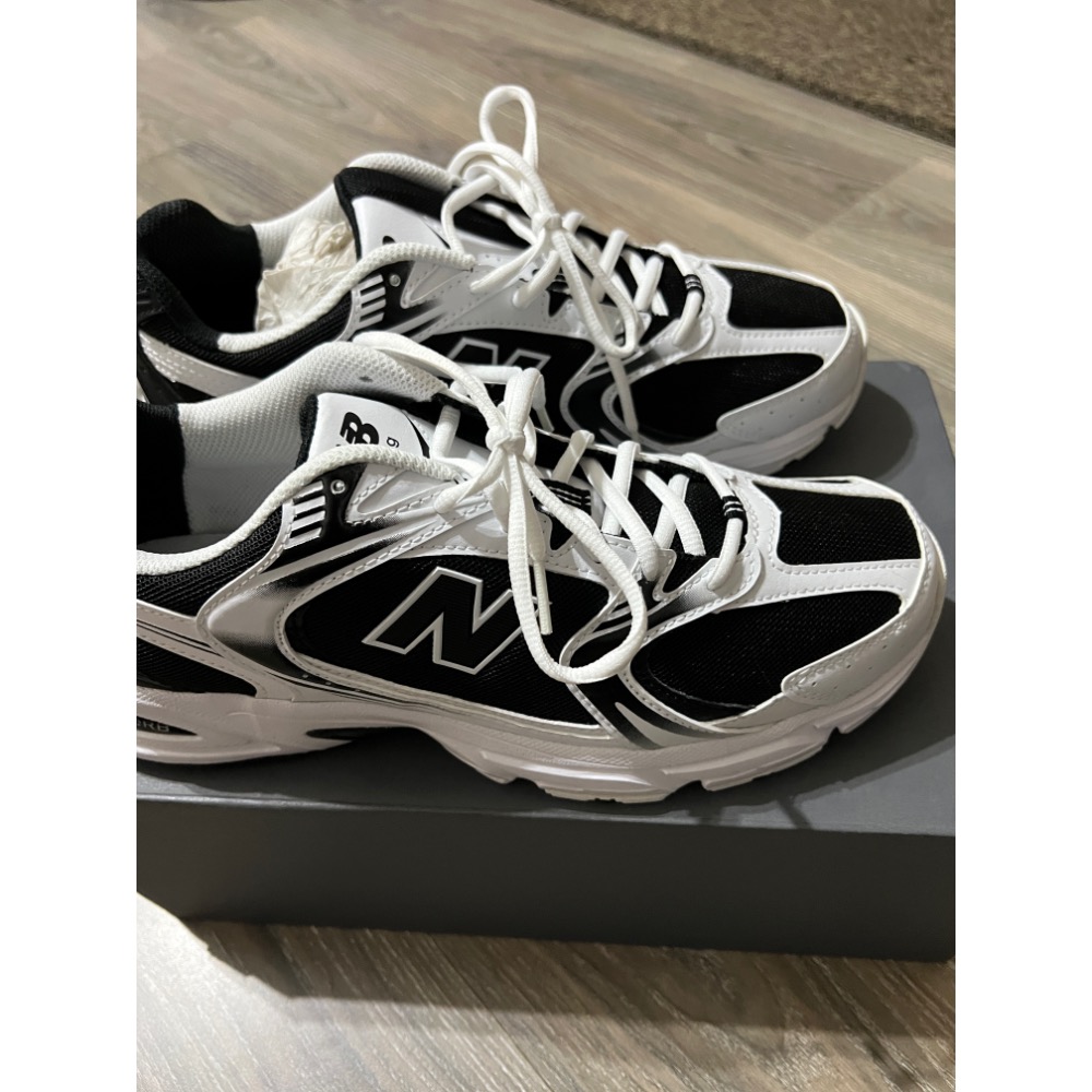 MR530SJ new balance 530 us10.5 黑白 熊貓-細節圖5