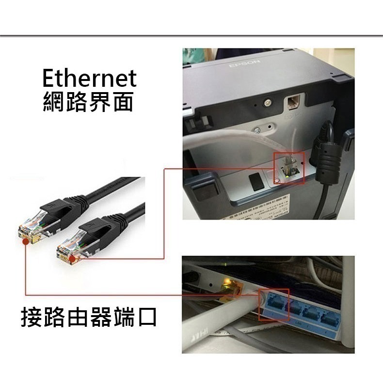 條碼好市多 新品EPSON TM-T82iii熱感收據機ichief出單機電子發票資廚綠界大麥肚肚Loyverse-細節圖9