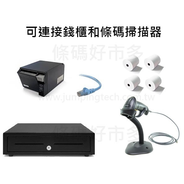 條碼好市多 EPSON TM-T70ii新經濟型熱感收據機出單機關貿綠界餐飲加油站UPOS肚肚資廚loyverse-細節圖4
