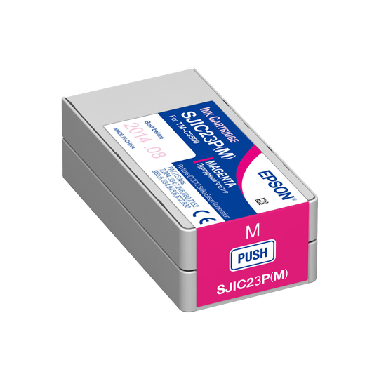 條碼好市多 EPSON TM-C3510墨水匣彩色標籤印表機原廠公司貨SJIC23P四色CMYK墨水匣墨水匣C3510-規格圖10