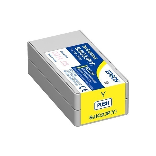 條碼好市多 EPSON TM-C3510墨水匣彩色標籤印表機原廠公司貨SJIC23P四色CMYK墨水匣墨水匣C3510-規格圖10