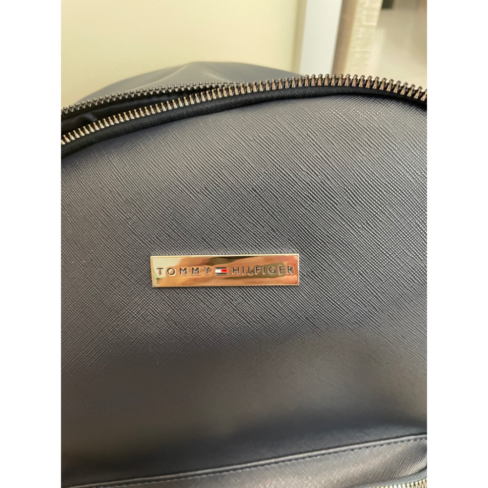 美國 Tommy hilfiger背包 後背包 全新 男生 女生 藏藍色 筆電包 書包 電腦包-細節圖5