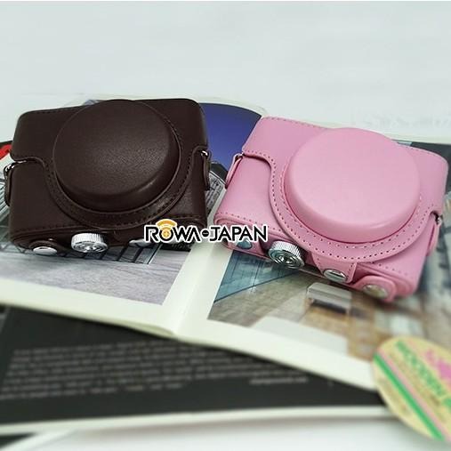 【ROWA 樂華】FOR SONY RX100 II RX100 M2 M3 M4 M5 M6 兩件式 皮套 相機皮套-細節圖4