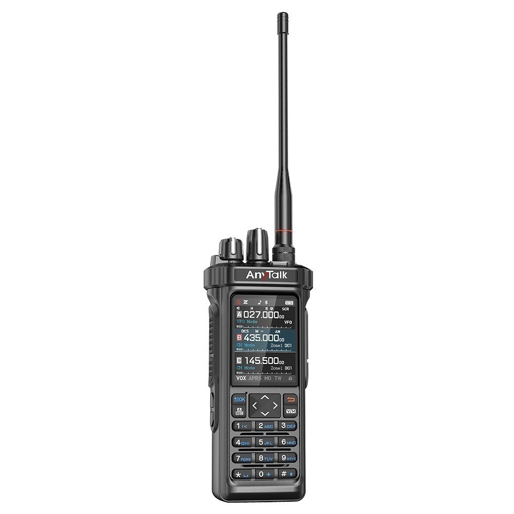 【AnyTalk】RT-950PRO 10W 三等業餘無線對講機 三頻段 航空 APRS GPS 一鍵對頻-規格圖8