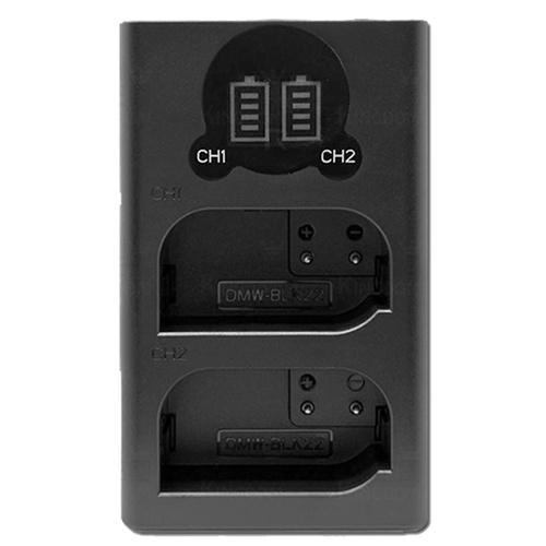 【ROWA 樂華】FOR Panasonic BLK22 LCD顯示 Micro USB / Type-C USB 雙充-細節圖2