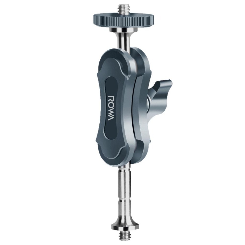 【ROWA】鋁合金 萬向怪手 魔術手臂 通用直播拍照 怪手支架 補光燈外接豌豆夾 監視器魔術手臂 手機直播蟹鉗夾支架-細節圖2