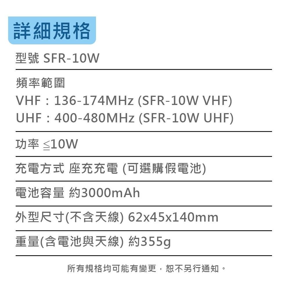 【AnyTalk】SFR-10W SFR/DMR 手持式行動同頻中繼器 10W 雙時隙 中繼器 UHF VHF-細節圖9