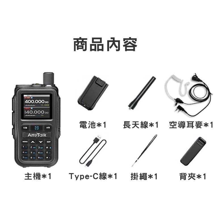 【AnyTalk】FT-5Rmini 雙頻雙待雙段 5W 三等業餘無線對講機 贈空導耳麥 輕巧迷你 無線連接-細節圖2
