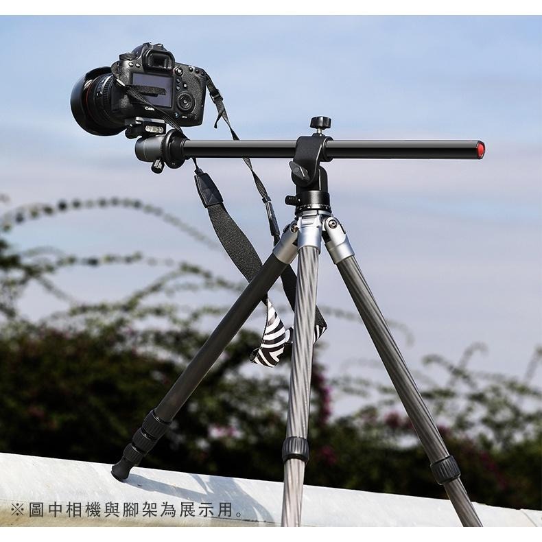 【ROWA 樂華】RW-338 萬向中軸 萬向雲台 中軸橫置 中柱 雲台 平面 水平 微距 俯拍 垂直拍攝 小搖臂-細節圖4