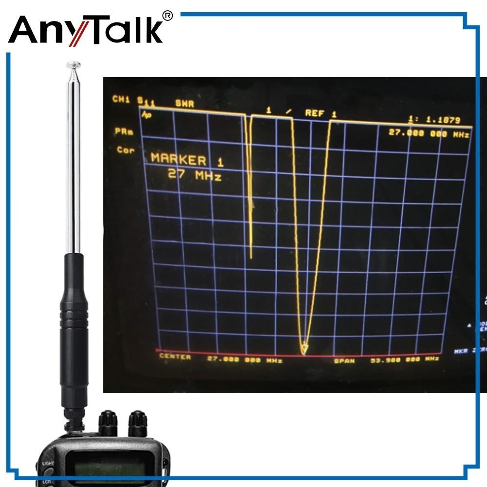 【AnyTalk】AT-CB27H CB天線 BNC接頭 短波天線 27MHz CB專用 車機專用 台灣現貨-細節圖5