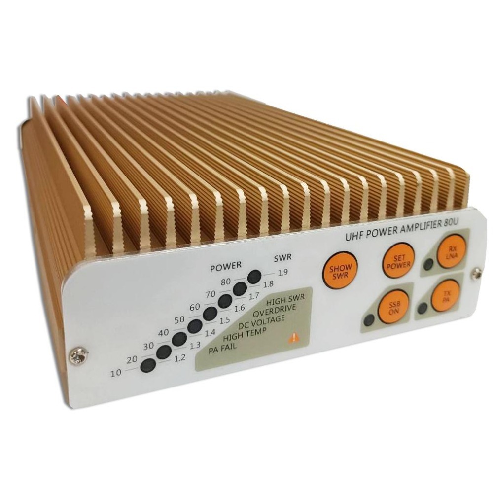 【AnyTalk】AT-80U UHF 435MHz 功率放大器 附SMA母頭轉N公頭 鐵氟龍訊號線-細節圖2