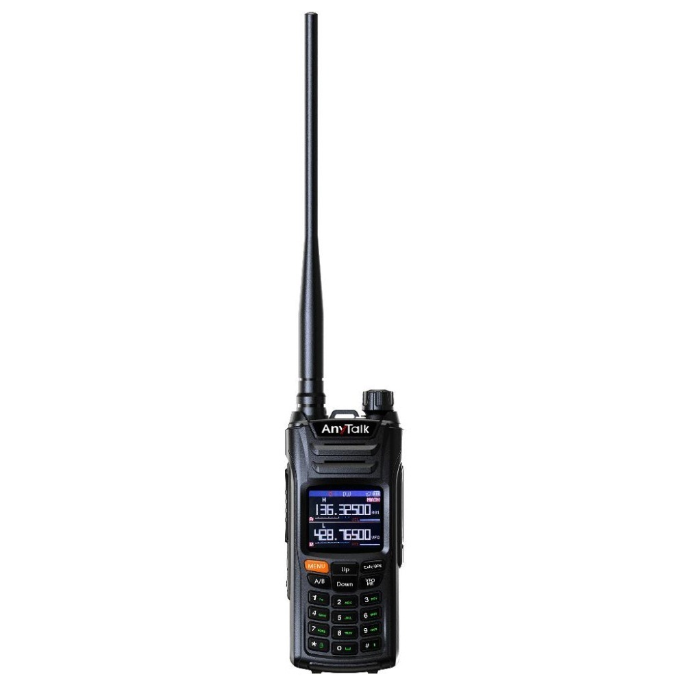 【AnyTalk】FT-388GPS 10W 三等業餘無線對講機 贈 手麥 即時GPS定位 寬頻段接收 航空 一鍵對頻-細節圖2