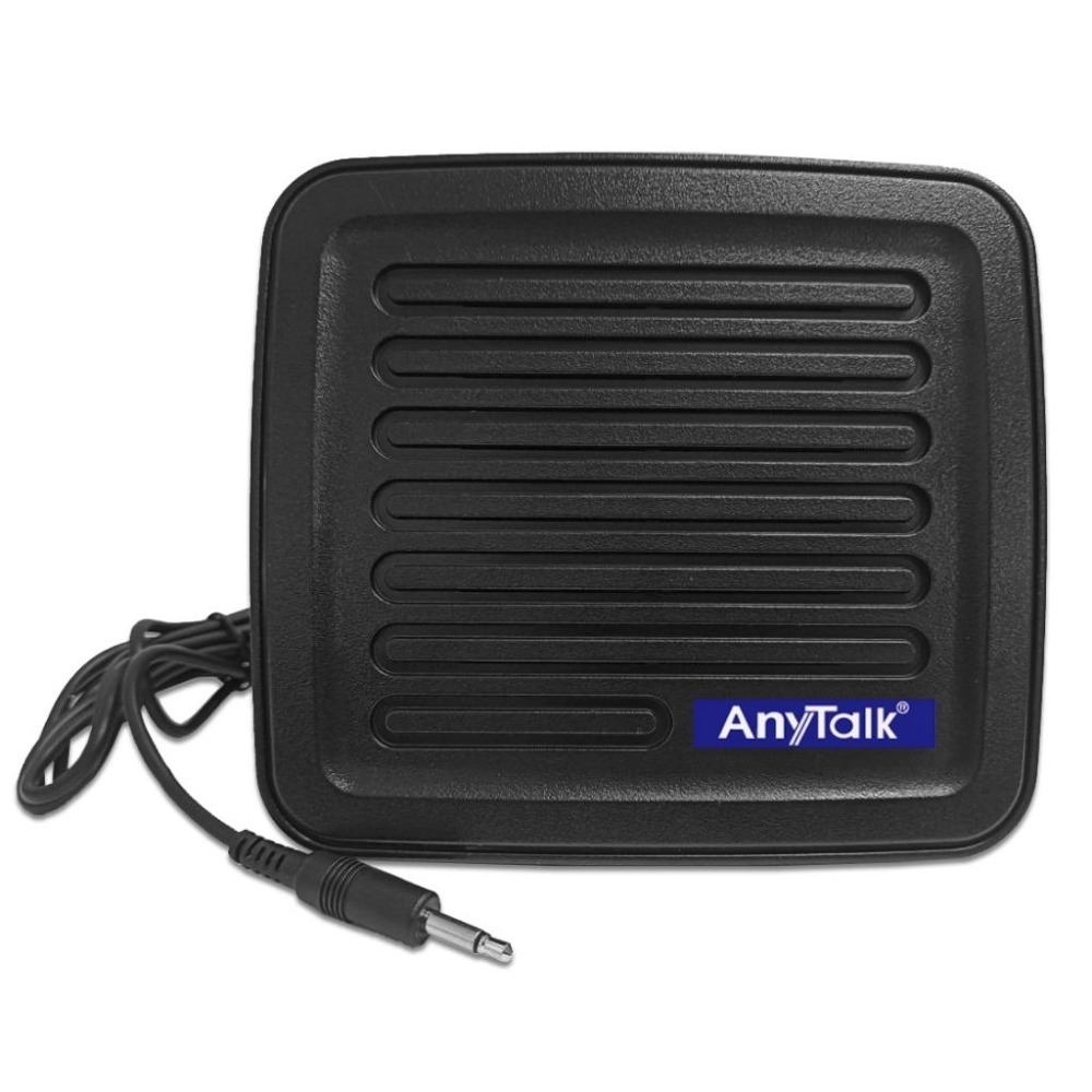 AnyTalk 無線電車機專用喇叭 SP-168 3.5mm接頭 可調角度 線長140cm 車載對講機外接音箱 擴音喇叭-細節圖2