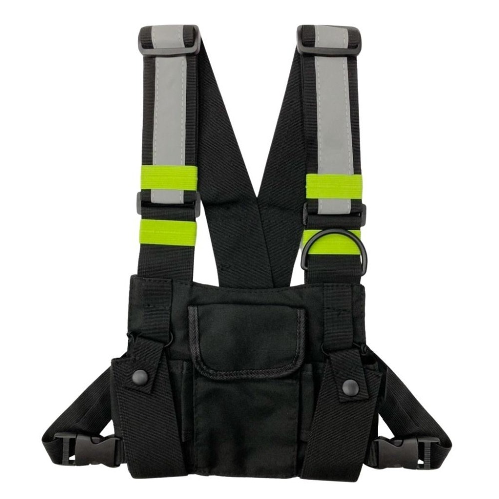 【AnyTalk】對講機專用背心 背袋 戰術背心 工地保全生存遊戲 背心 戰術 軍風 牛津背心-細節圖2