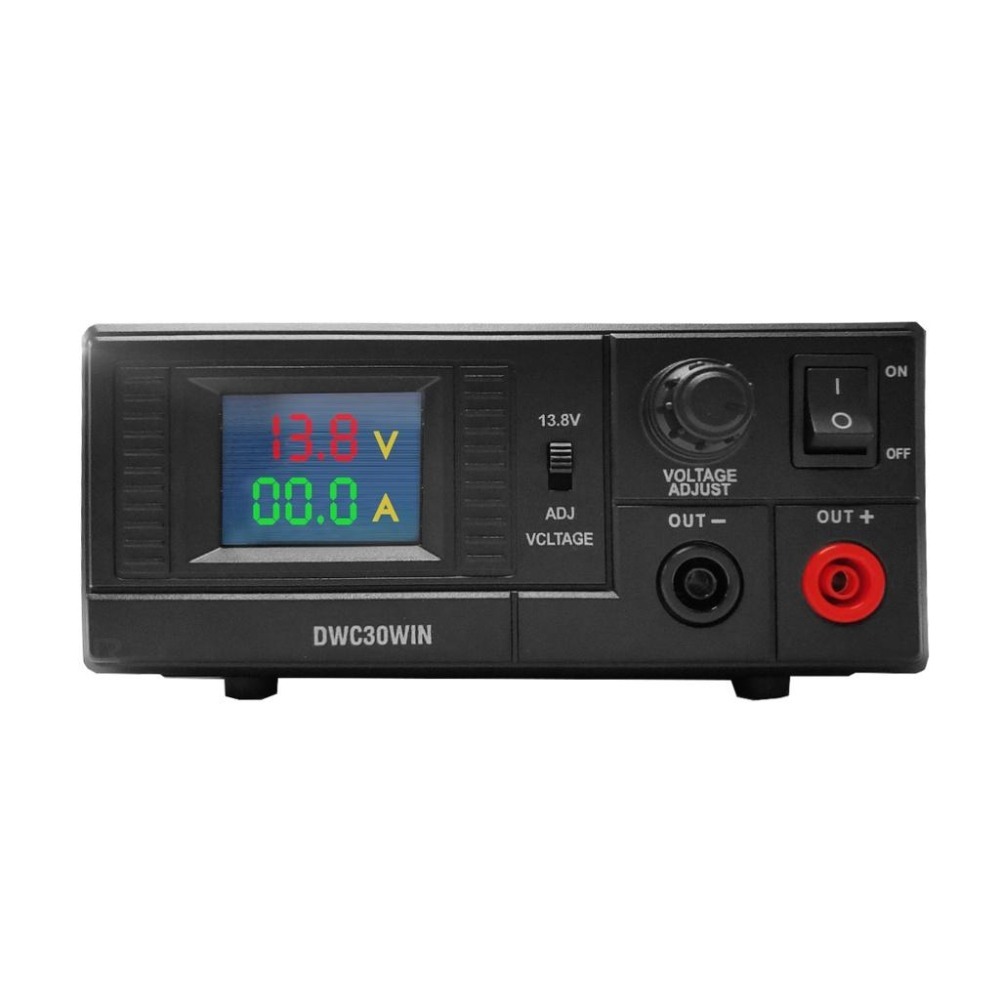 DWC30WIN 彩屏電源供應器 30A 車機電源供應器 無線電基地台專用 電壓可調7.5V~15.8V-細節圖2
