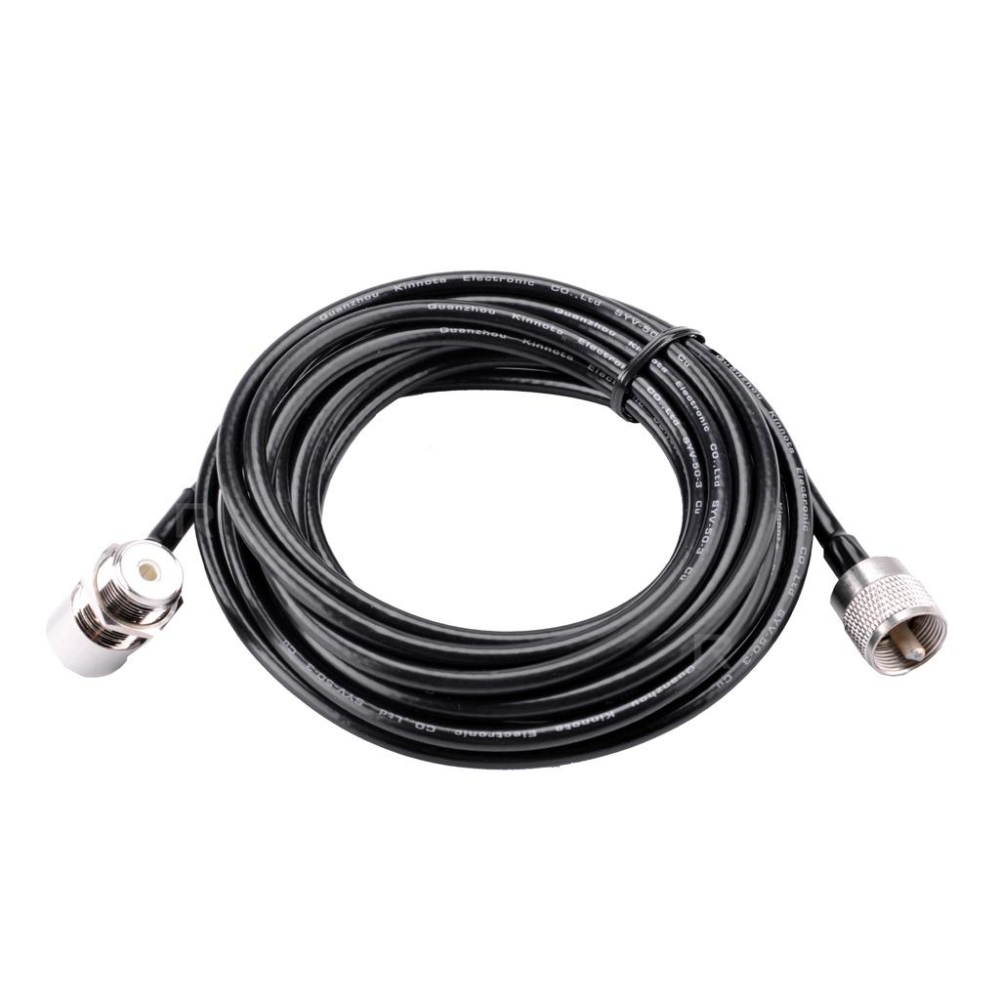 AnyTalk 【固定型天線座(黑)含3米訊號線+AT-SG7000】無線電對講機 雙頻 短型 天線 47cm 車機收發-細節圖3