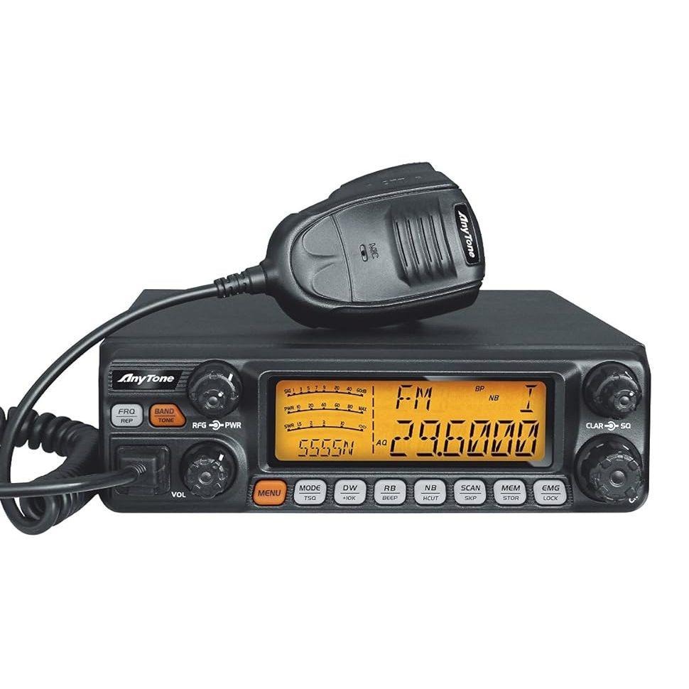 AnyTone AT-5555N II 60W SSB 高功率 27MHz CB 無線電 船用 車載無線電 CB車機-細節圖2