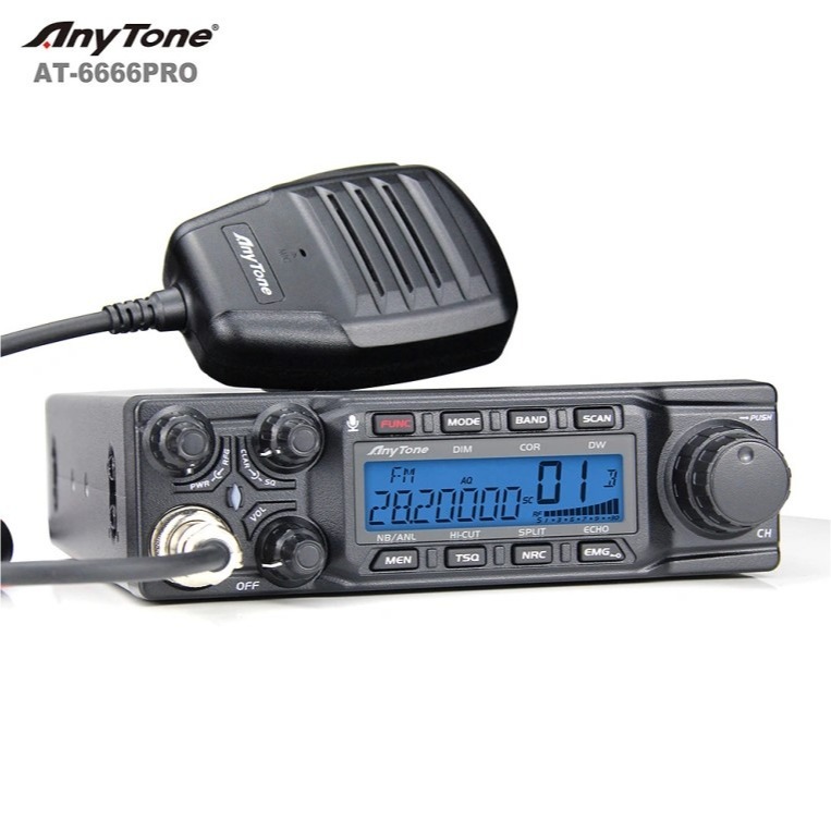 AnyTone AT-6666 PRO 車機 CB車機 CW AM FM SSB LSB USB PA 現貨-細節圖2