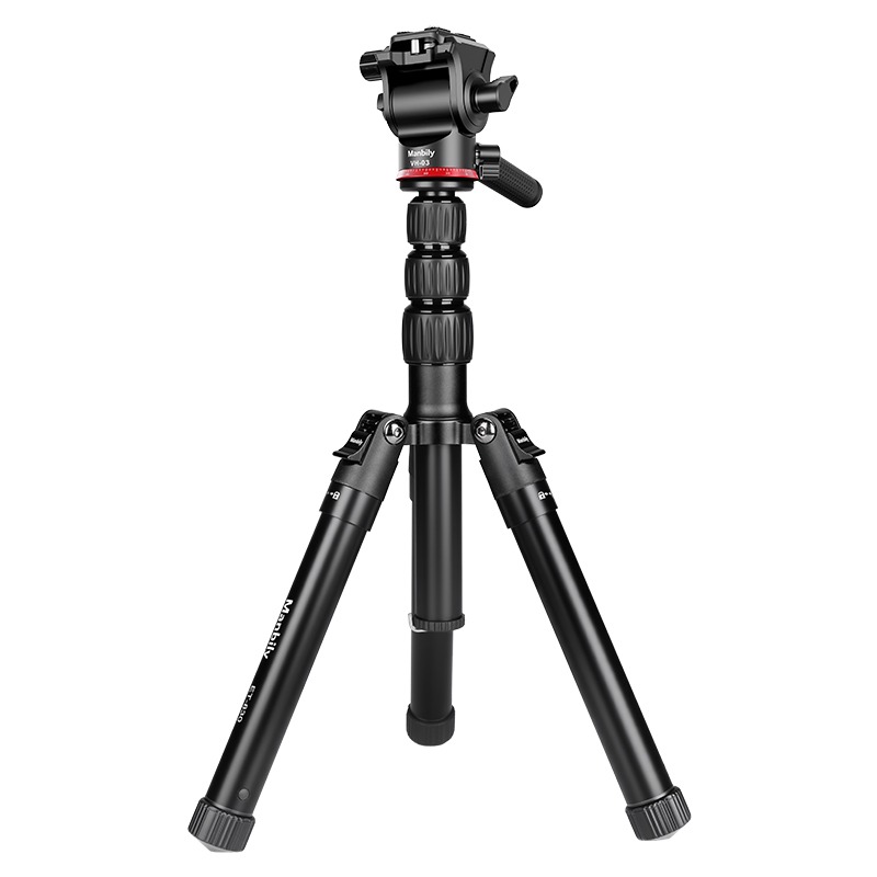 【曼比利 Manbily】 ET-830 可拆式 迷你便攜三腳架 液壓手柄雲台 自拍 演唱會 旅行 便攜 反折收納-細節圖2