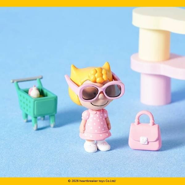 史努比PINK ME 迷你吊卡掛件驚喜盒【冒嫣的鴻REDTOYS】-細節圖6