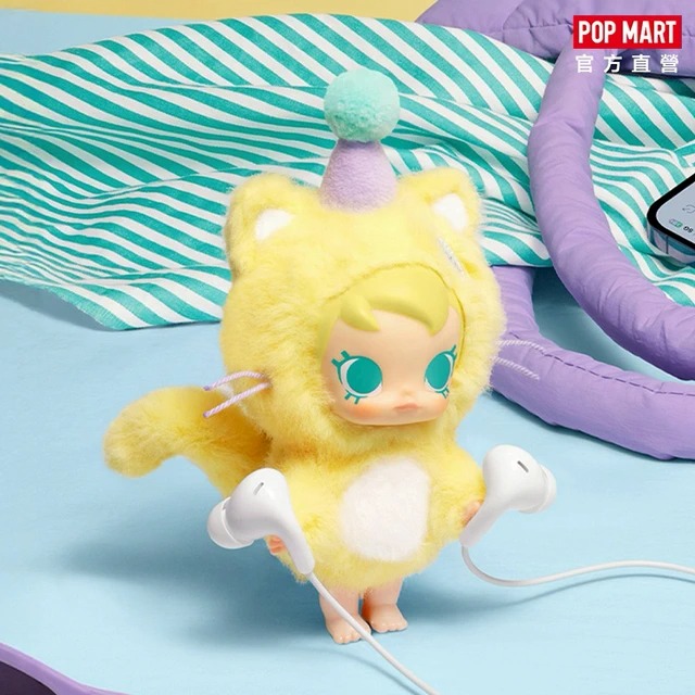 泡泡瑪特-Baby Molly 口袋朋友系列毛絨搪膠掛件【冒嫣的鴻REDTOYS】-細節圖2