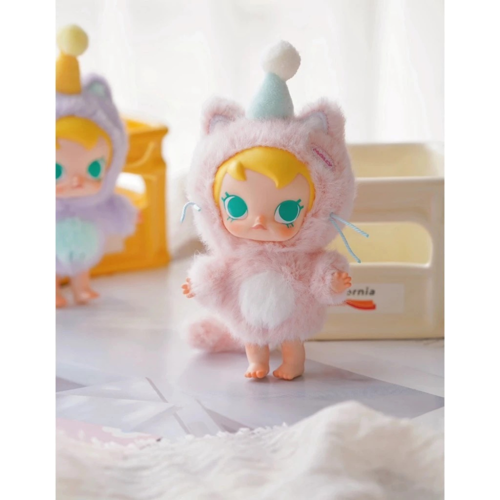 泡泡瑪特-Baby Molly 口袋朋友系列毛絨搪膠掛件【冒嫣的鴻REDTOYS】-細節圖6