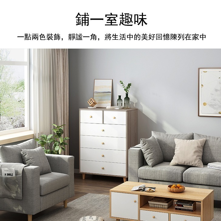 【E家工廠 010】收納櫃 斗櫃 抽屜櫃 多功能衣櫃 儲物櫃 置物架 可貨到付款 免運-細節圖2